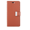 iPhone 12 mini Compatible Case Cover With Rich Diary - Brown