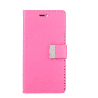 iPhone 12 mini Compatible Case Cover With Rich Diary - HotPink