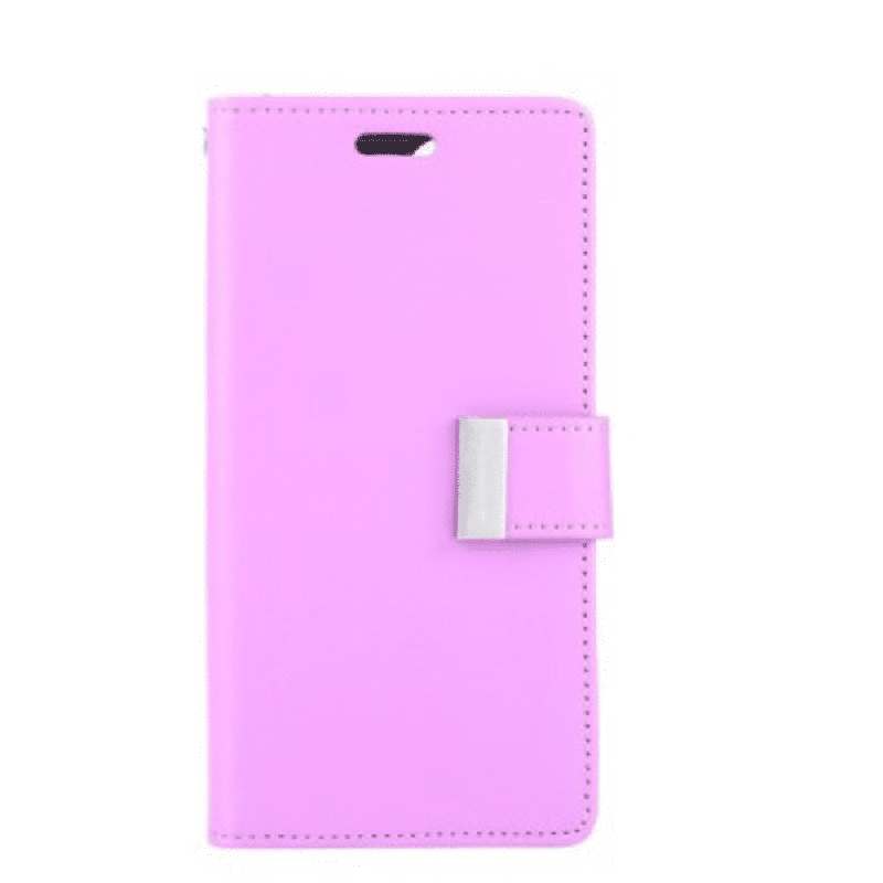 iPhone 12 mini Compatible Case Cover With Rich Diary - Purple