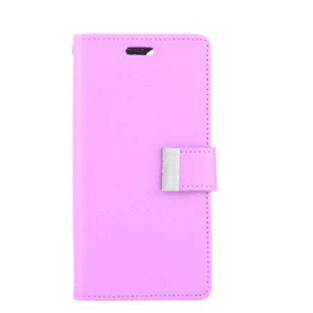 iPhone 12 mini Compatible Case Cover With Rich Diary - Purple