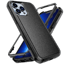 iPhone 13 ShockGuard Pro Rugged Case Military-Grade 10FT Drop Protection, Durable PC+TPU, Easy Installation, Wireless Charging S