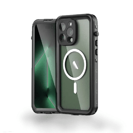 Redpepper Dot+ IP68 Waterproof Case with Magnetic Ring for iPhone 14 Pro Magsafe