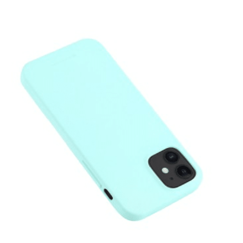 iPhone 12 Mini Compatible Case Cover With Soft Feeling Jelly - Mint