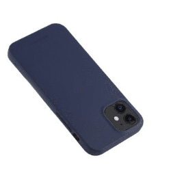 iPhone 12 Mini Compatible Case Cover With Soft Feeling Jelly - Navy