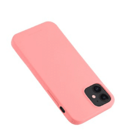 iPhone 12 Mini Compatible Case Cover With Soft Feeling Jelly - Pink