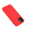 iPhone 12 Mini Compatible Case Cover With Soft Feeling Jelly - Red