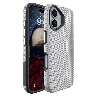 iPhone 16 Plus Compatible Case Cover With Shockproof Rugged And Compatible With Magsafe Technology - Silver