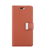 iPhone 12 Pro Max Compatible Case Cover With Premium Rich Diary - Brown