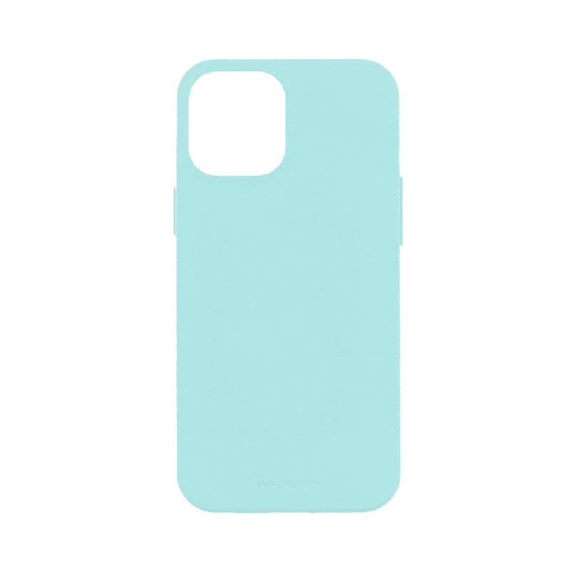 iPhone 13 Mini Compatible Case Cover With Soft Feeling Jelly Protection - Mint