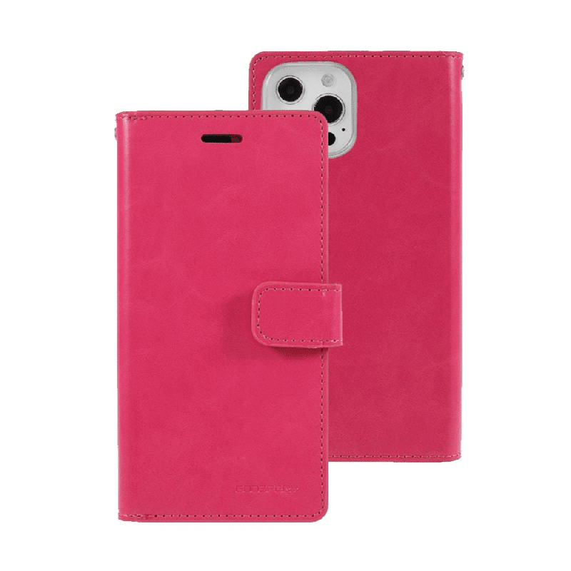 iPhone 13 Mini Compatible Case Cover With Premium Mansoor Diary - Hot Pink