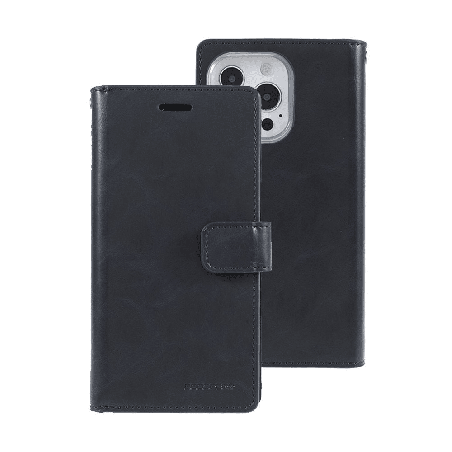 iPhone 13 Mini Compatible Case Cover With Premium Mansoor Diary - Navy