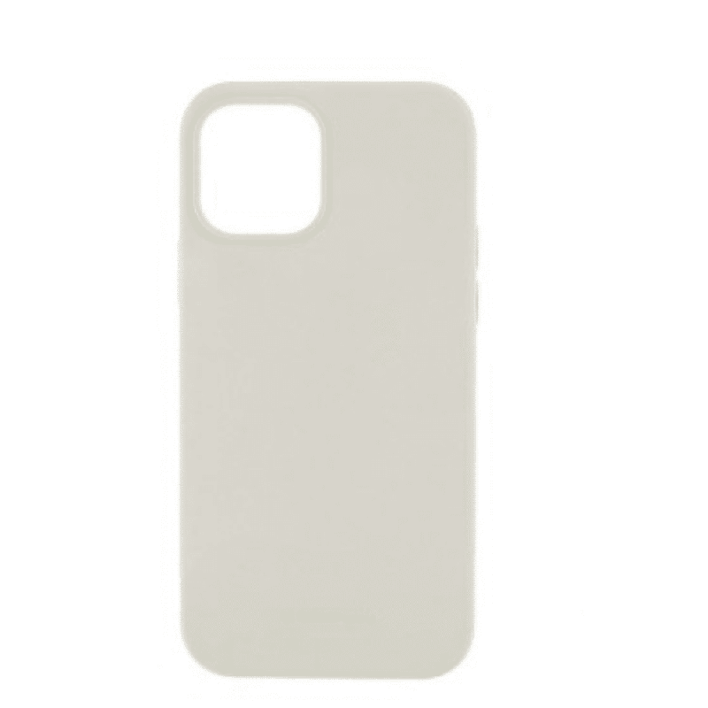 iPhone 12 Pro Max Compatible Case with Premium Silicone - Stone