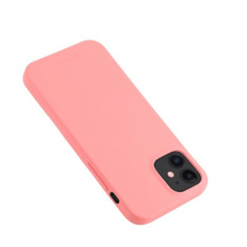 iPhone 12 Pro Max Compatible Case with Premium Soft Feeling Jelly -Pink