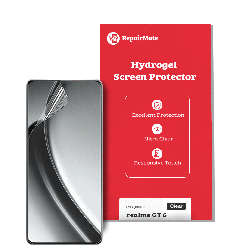 Realme GT 6 Compatible Premium Hydrogel Screen Protector With Full Coverage Ultra HD