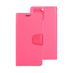 iPhone 13 Mini Compatible Case Cover With Premium Sonata Diary - Hot Pink