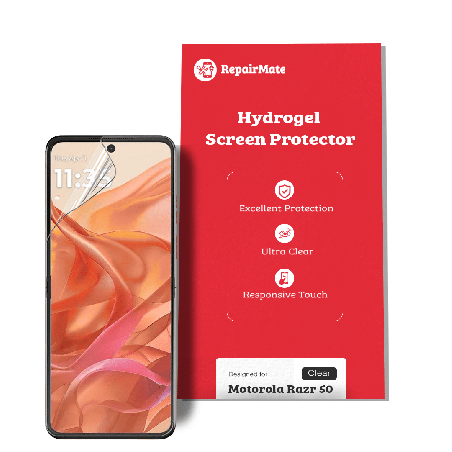Motorola Razr 50 Compatible Premium Hydrogel Screen Protector With Full Coverage Ultra HD