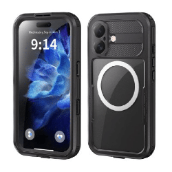 iPhone 16 Pro Compatible Case Cover With Premium IP68 Waterproof Case And Compatible With MagSafe Technology