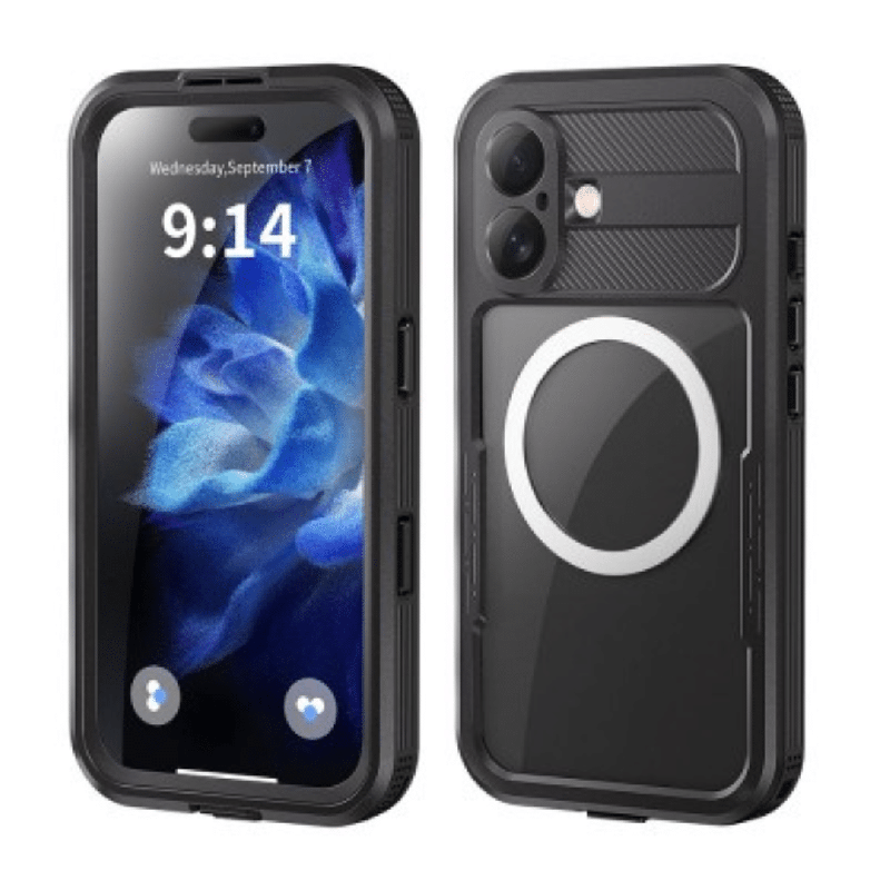 iPhone 16 Pro Compatible Case Cover With Premium IP68 Waterproof Case And Compatible With MagSafe Technology