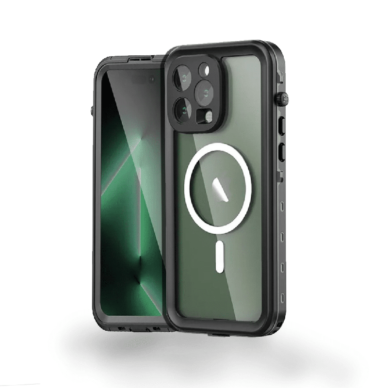 Redpepper Dot+ IP68 Waterproof Case with Magnetic Ring for iPhone 14 Pro Magsafe