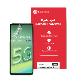 VIVO T3 Lite 5G Compatible Premium Hydrogel Screen Protector With Full Coverage Ultra HD