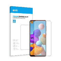 ANIK Premium Standard Tempered Glass Screen Protector for Samsung Galaxy A21s [2 Pack]