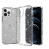 iPhone 12 Pro Max Compatible Case With Ultimake Glitter Shockproof - Grey