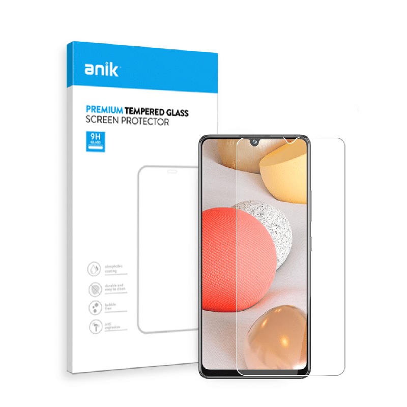 ANIK Premium Standard Tempered Glass Screen Protector for Samsung Galaxy A32 [2 Pack]