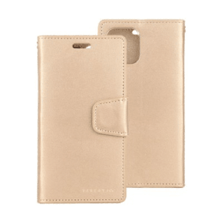 iPhone 11 Pro Compatible Case Cover With Sonata Diary - Gold