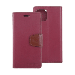 iPhone 11 Pro Compatible Case Cover With Sonata Diary - Wine