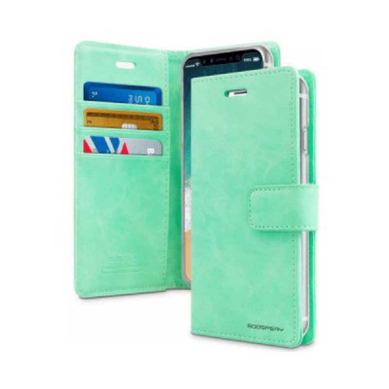 iPhone 11 Pro Compatible Case Cover With Bluemoon Diary - Mint