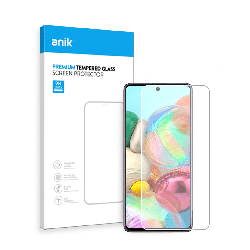 ANIK Premium Standard Tempered Glass Screen Protector for Samsung Galaxy A71 [2 Pack]