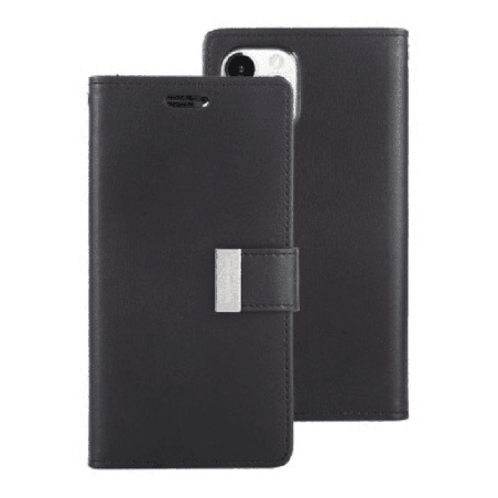 iPhone 11 Pro Compatible Case Cover With Rich Diary Case - Black