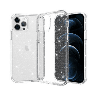 iPhone 11 Pro Max Compatible Case Cover With Glitter Shockproof Case Cover - Transparent