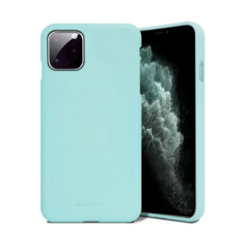 iPhone 11 Pro Compatible Case Cover With Soft Feeling Jelly - Mint