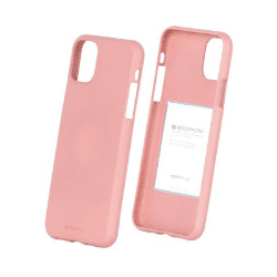 iPhone 11 Pro Compatible Case Cover With Soft Feeling Jelly - Pink Sand