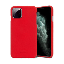 iPhone 11 Pro Compatible Case Cover With Soft Feeling Jelly - Red