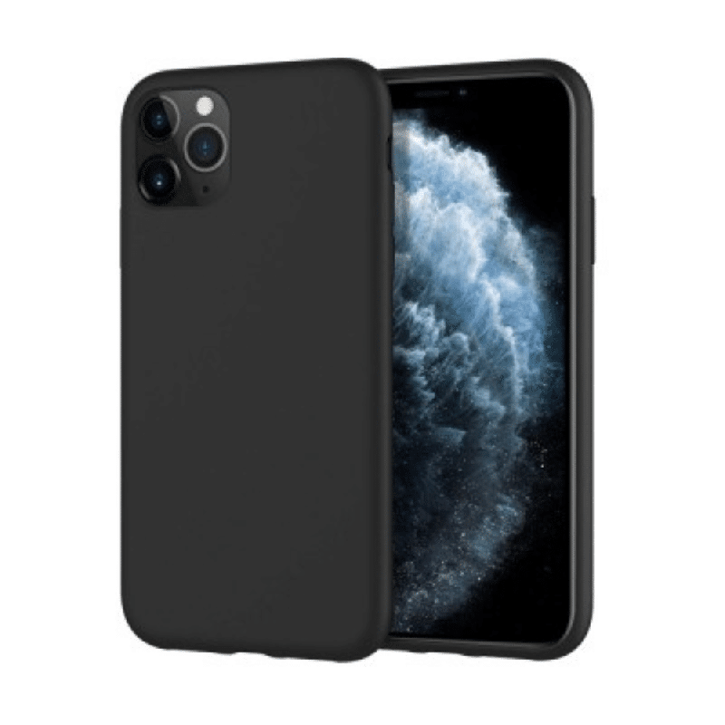 iPhone 11 Pro Compatible Case Cover With Silicone - Black