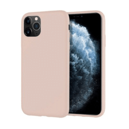 iPhone 11 Pro Compatible Case Cover With Silicone - Pink Sand