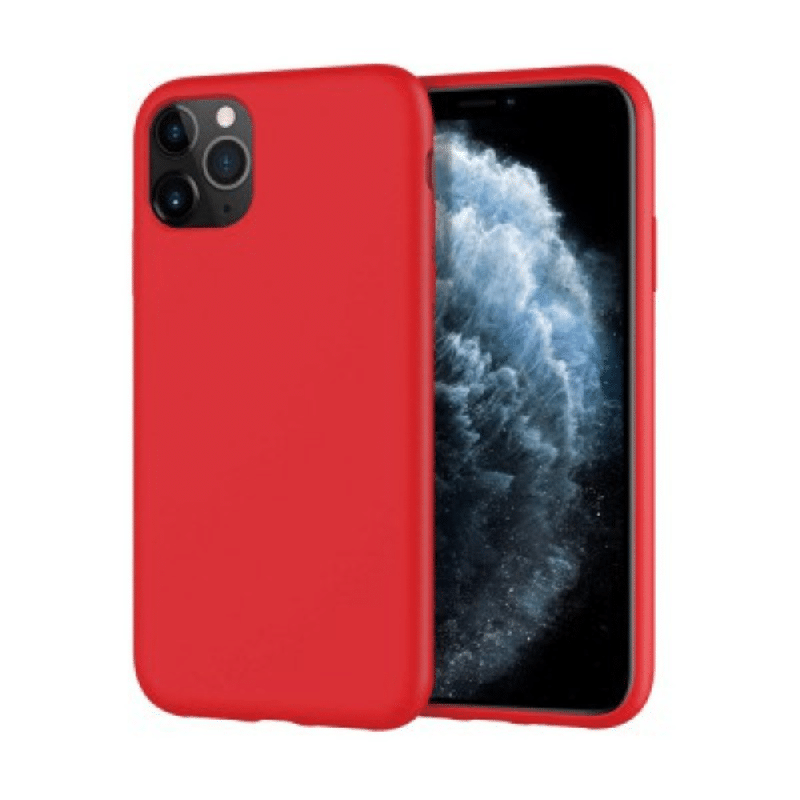 iPhone 11 Pro Compatible Case Cover With Silicone - Red