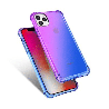 iPhone 11 Pro Compatible Case Cover With Airbag Bumper Shockproof Case - Purple + Blue