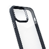 iPhone 11 Pro Max Compatible Case Cover With Metal Camera Lens Protection Clear PC Shockproof Case - Black
