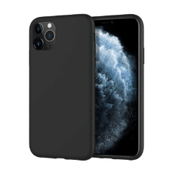 iPhone 11 Pro Max Compatible Case Cover With Silicone - Black