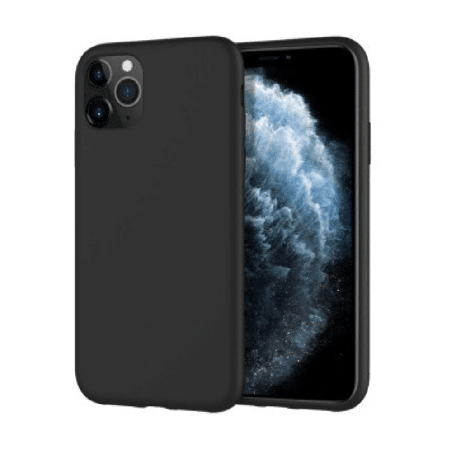 iPhone 11 Pro Max Compatible Case Cover With Silicone - Black
