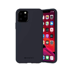 iPhone 11 Pro Max Compatible Case Cover With Silicone - Navy