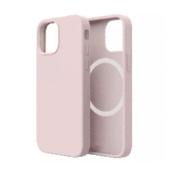 iPhone 16 Pro Max Compatible Case Cover With Liquid Silicone And Compatible With MagSafe Technology - Baby Pink