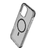 iPhone 16 Pro Max Clear Thick Case Cover: Reliable Drop Protection, Screen and Camera Guard, MagSafe Compatible - Clear Black
