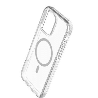 Protect your iPhone 16 Pro Max with this clear purple thick case. Offers reliable drop protection, screen and camera guard, and 