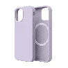 iPhone 16 Pro Max Compatible Case Cover With Liquid Silicone And Compatible With MagSafe Technology - Purple