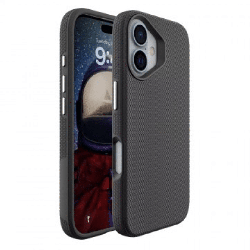 iPhone 16 Plus Compatible Case Cover With Shockproof Rugged And Compatible With Magsafe Technology - Black