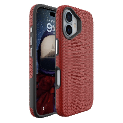 iPhone 16 Plus Compatible Case Cover With Shockproof Rugged And Compatible With Magsafe Technology - Red